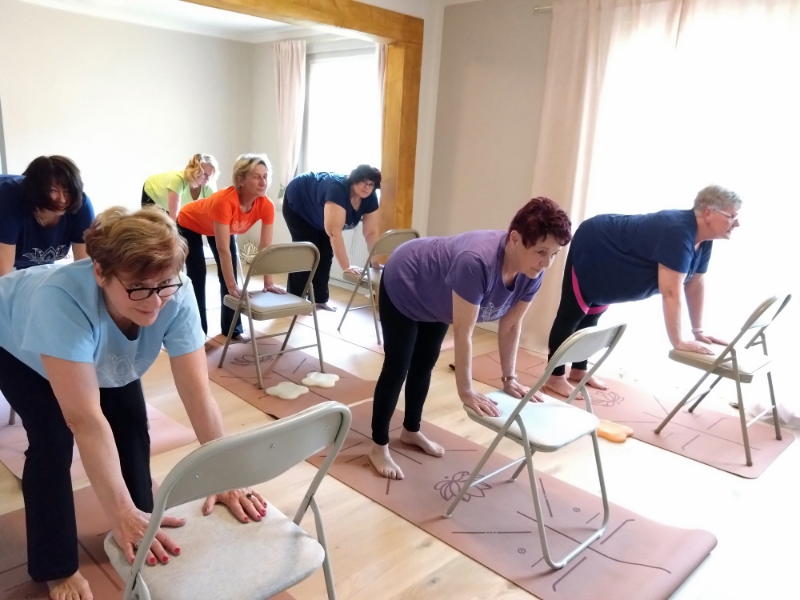 60 Plus Yoga - Yoga mit Unterstützung