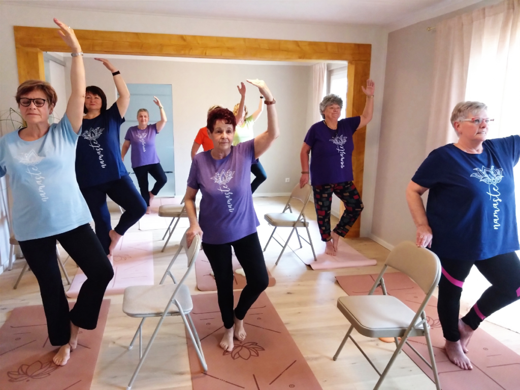 60 Plus Yoga - Yoga mit Unterstützung