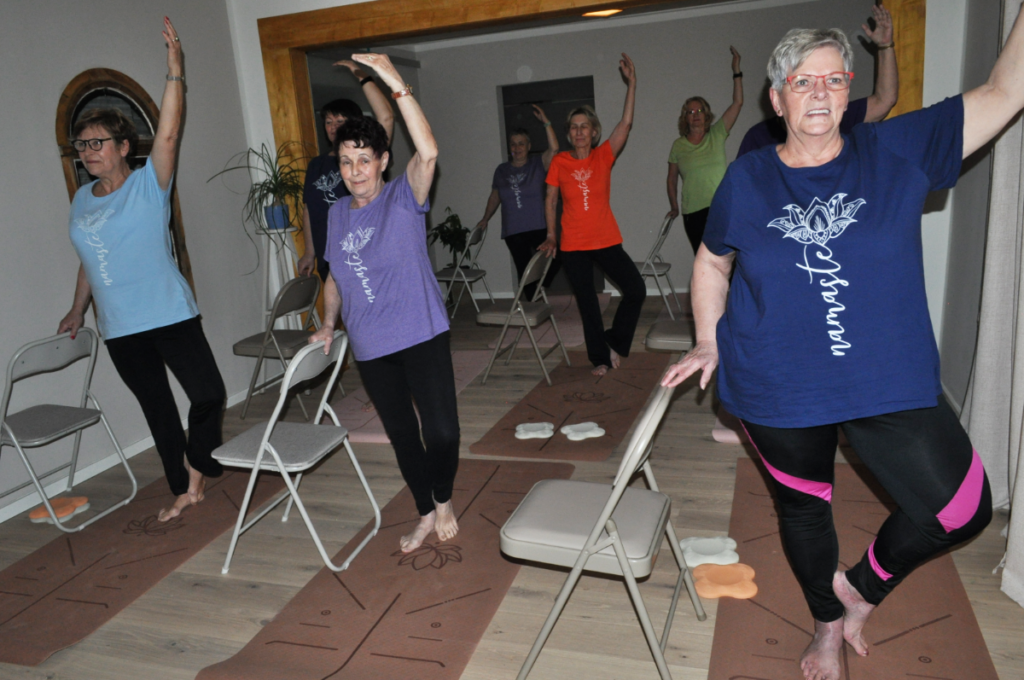 60 Plus Yoga - Yoga mit Unterstützung