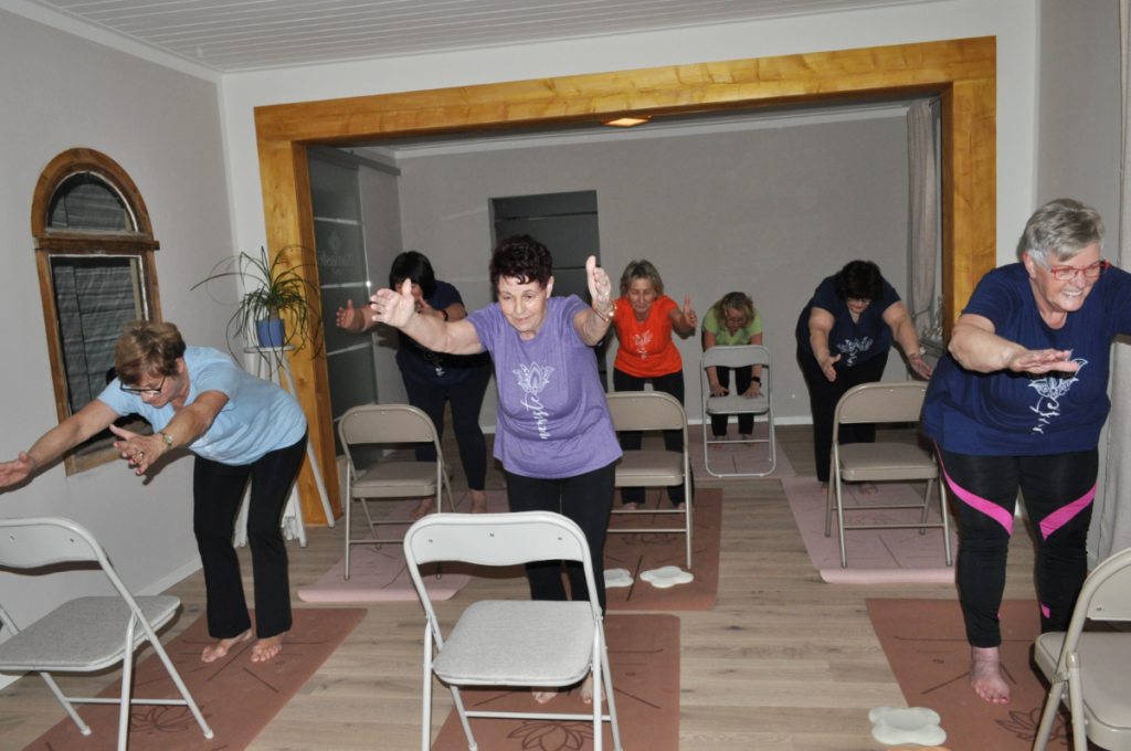 60 Plus Yoga - Yoga mit Unterstützung